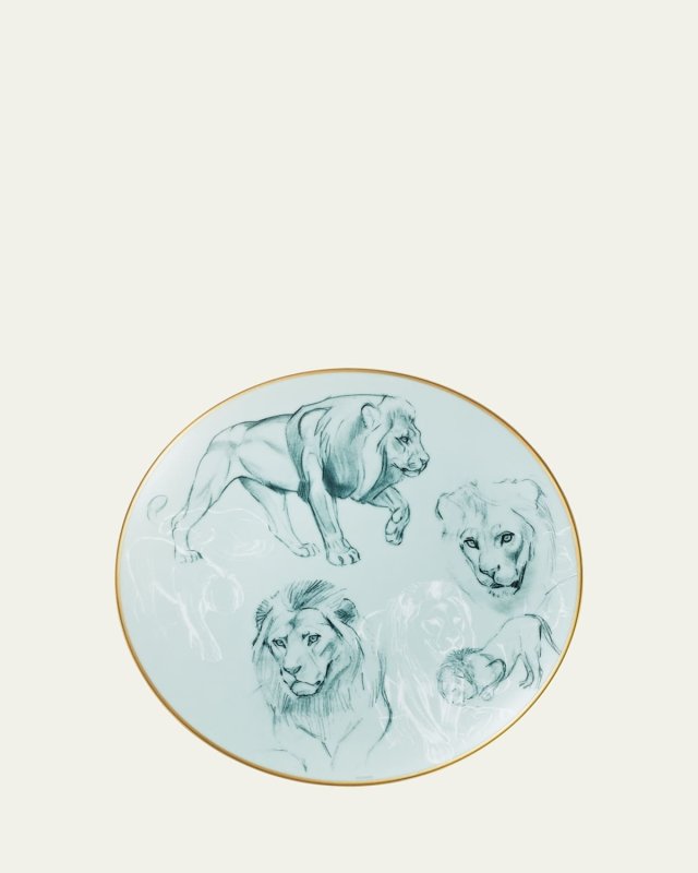 Carnets d'Equateur Lions Salad Plate